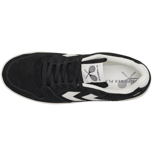 ST. POWER PLAY SUEDE, BLACK/WHITE, packshot