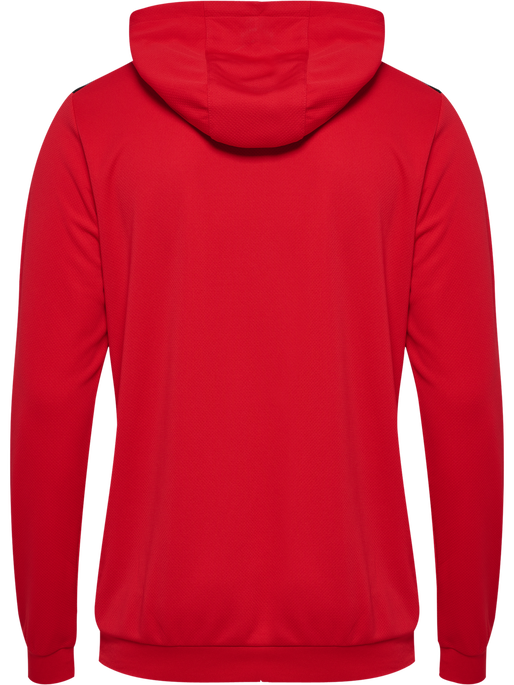 hmlAUTHENTIC PL HOODIE, TRUE RED hmlAUTHENTIC PL HOODIE, TRUE RED, packshot