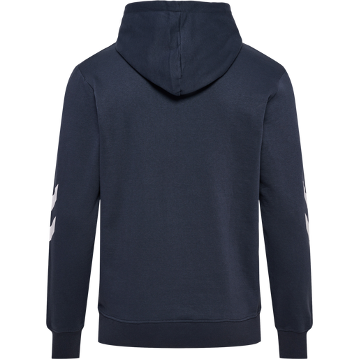 hmlLEGACY LOGO HOODIE, BLUE NIGHTS hmlLEGACY LOGO HOODIE, BLUE NIGHTS, packshot