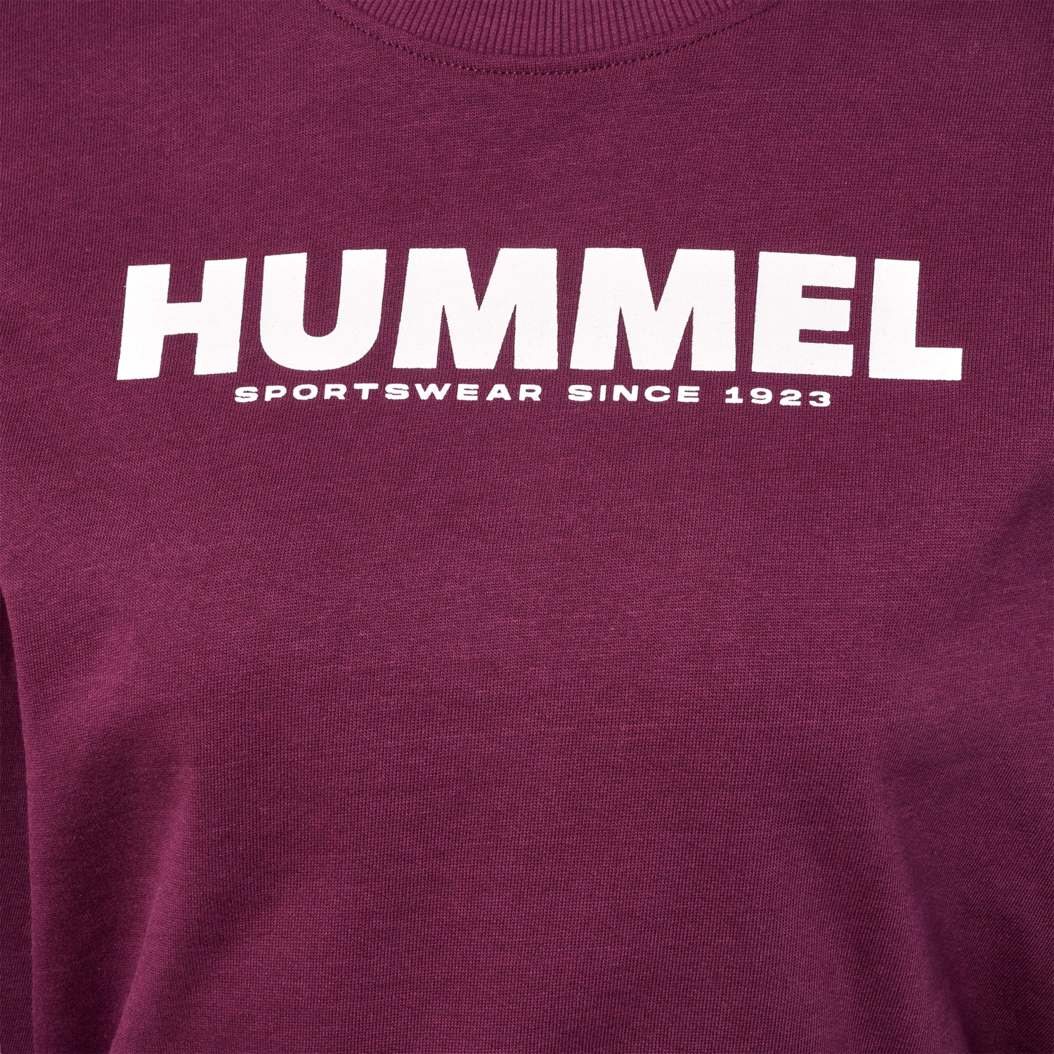 hmlLEGACY WOMAN SWEATSHIRT, GRAPE WINE, packshot