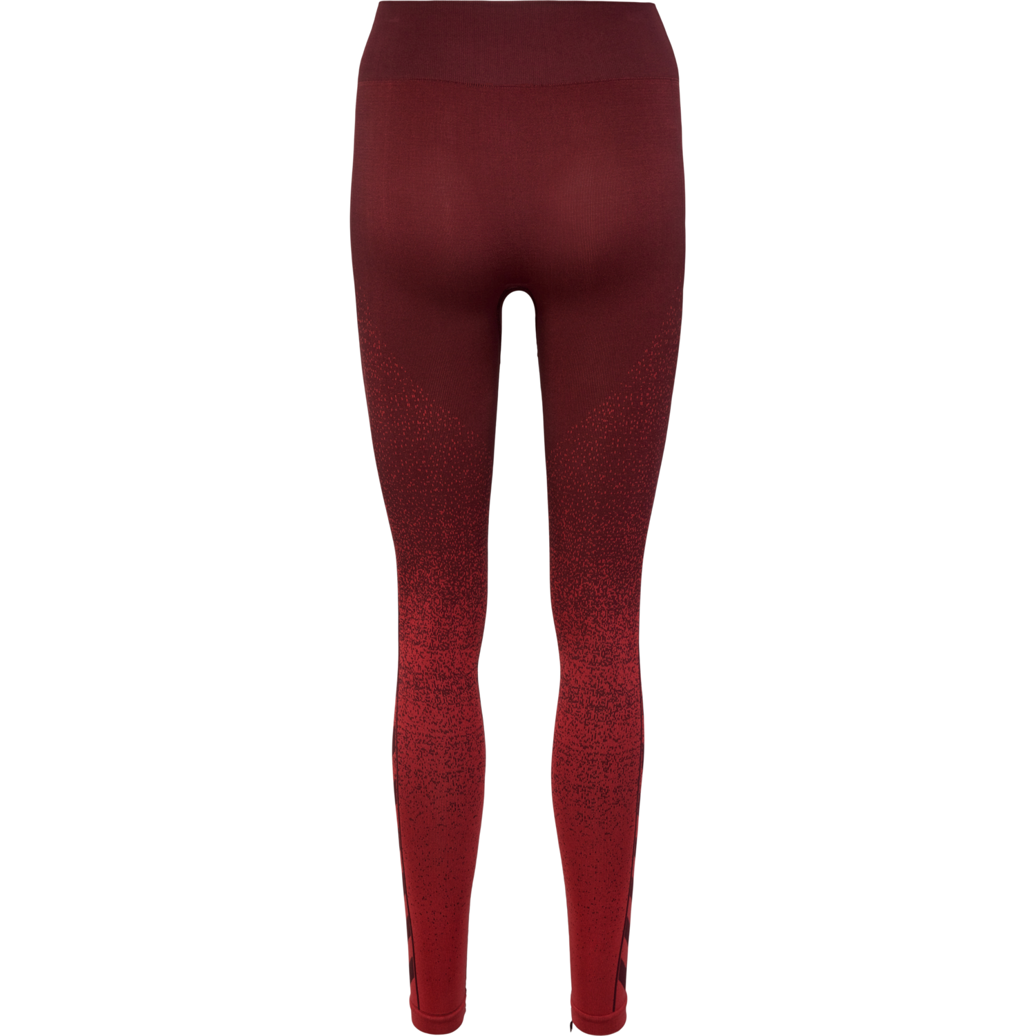 hmlMT FADE SEAMLESS MW TIGHTS, BITTER CHOCOLATE/MINERAL RED, packshot