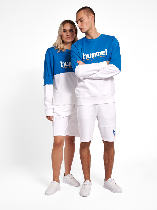 hmlLGC MANFRED SWEATSHIRT, 9001, model