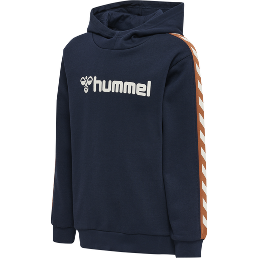 hmlTAKAO HOODIE, BLACK IRIS, packshot