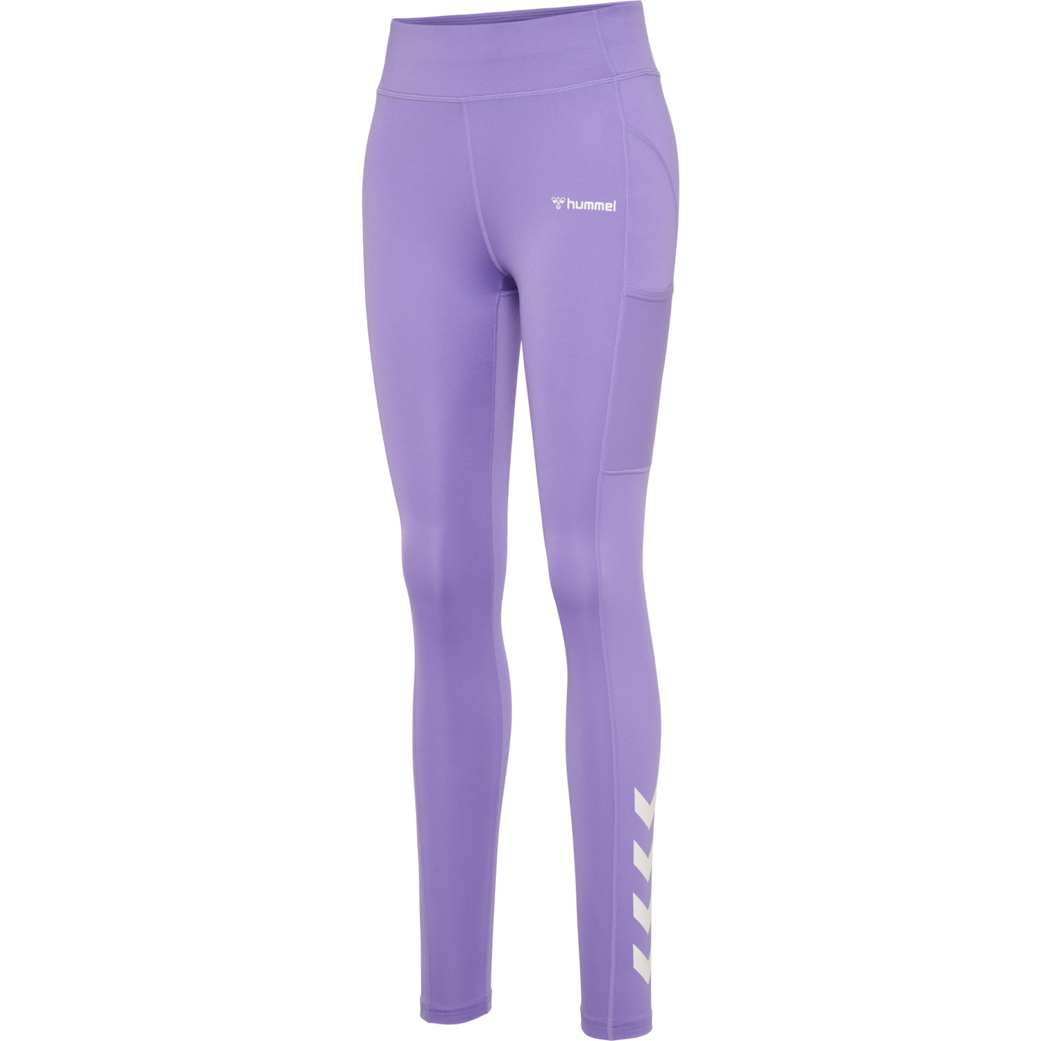 hmlMT CHIPO MID WAIST TIGHTS, PAISLEY PURPLE, packshot