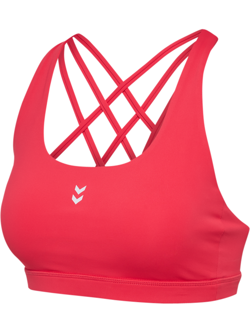 hmlFAST IMPACT STRAP BRA, HIBISCUS, packshot