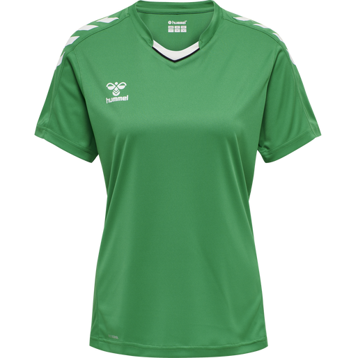 hmlCORE XK POLY JERSEY S/S WOMAN, JELLY BEAN, packshot