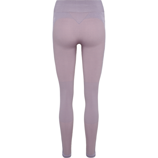 hmlCLEA SEAMLESS MID WAIST TIGHTS, NIRVANA MELANGE, packshot