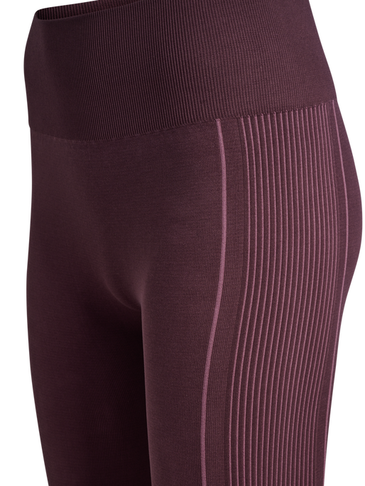hmlYOGA SEAMLESS HW TIGHTS, FUDGE, packshot