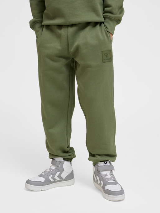 hmlCLEAN ADJUSTABLE PANTS, OLIVINE, model