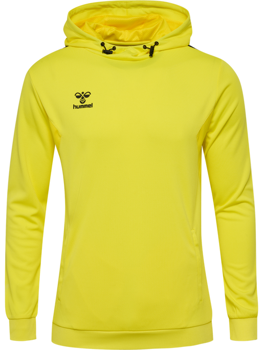hmlAUTHENTIC PL HOODIE, BLAZING YELLOW, packshot