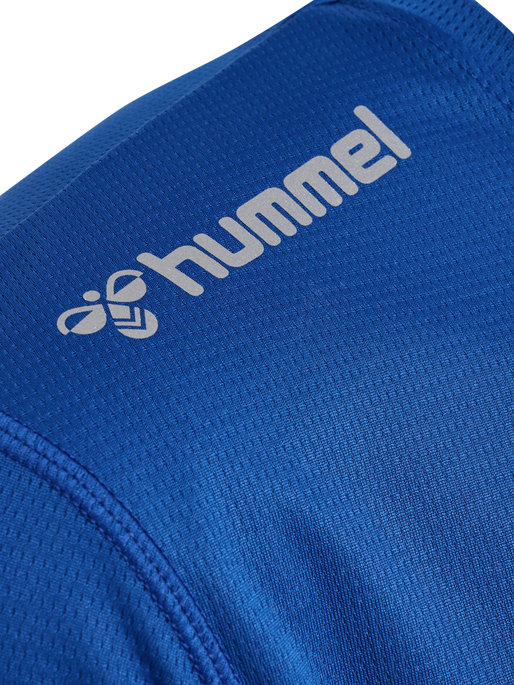 hmlRUN JERSEY S/S, TRUE BLUE, packshot