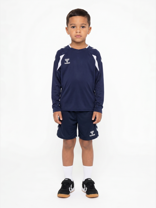 hmlCORE 2.0 JERSEY L/S KIDS, MARINE/WHITE, model