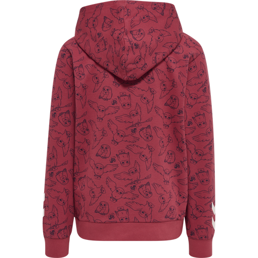 hmlHARRY POTTER AOP HOODIE, EARTH RED hmlHARRY POTTER AOP HOODIE, EARTH RED, packshot