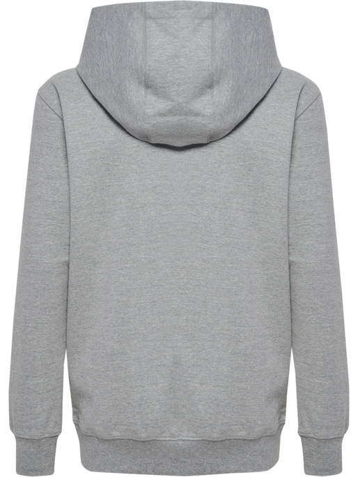 hmlGO 2.0 HOODIE KIDS, GREY MELANGE, packshot