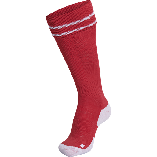 ELEMENT FOOTBALL SOCK , TRUE RED, packshot