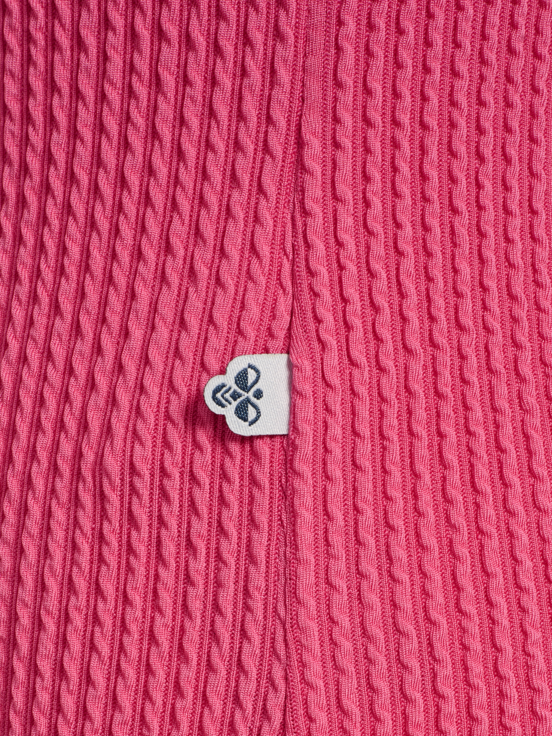 hmlJR CRINKLE SWIMSUIT, PINK FLAMB&Egrave;, packshot