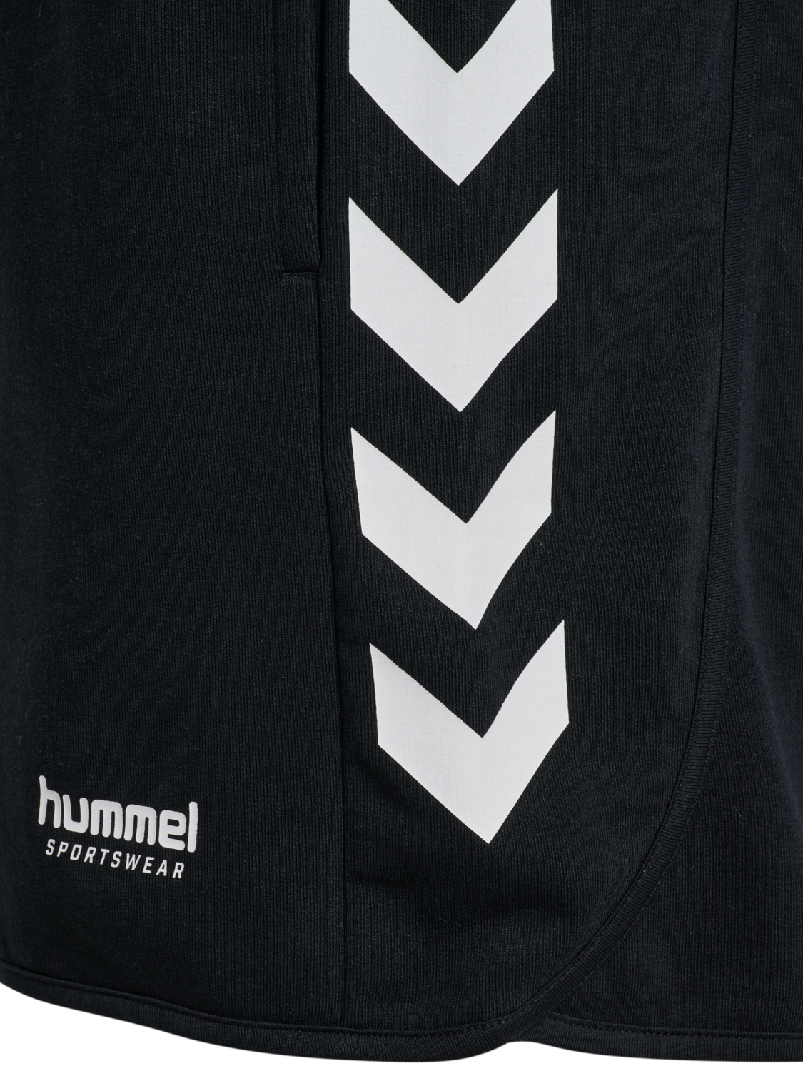 hmlOVERSIZED WILLY SHORTS, BLACK, packshot