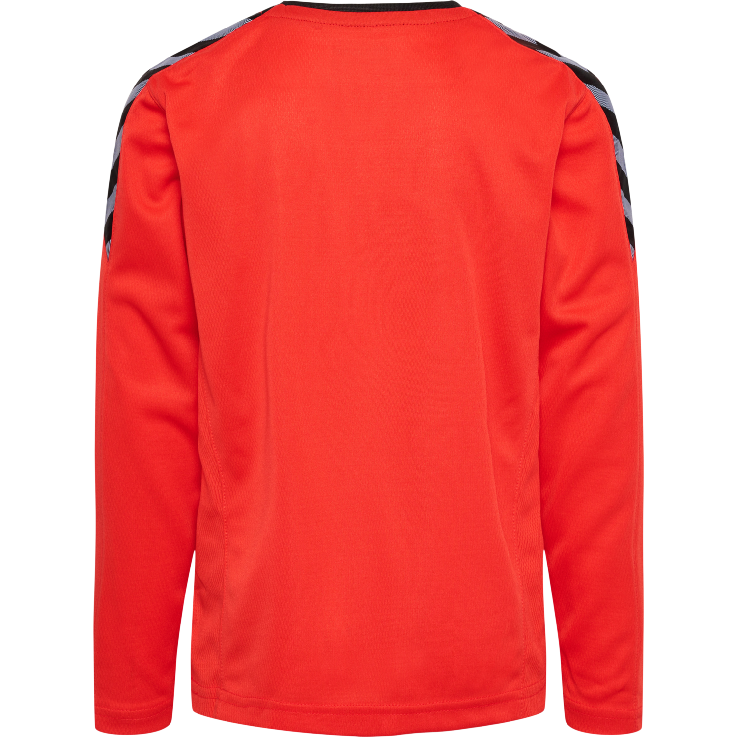 hmlAUTHENTIC KIDS POLY JERSEY L/S, FIRE RED, packshot