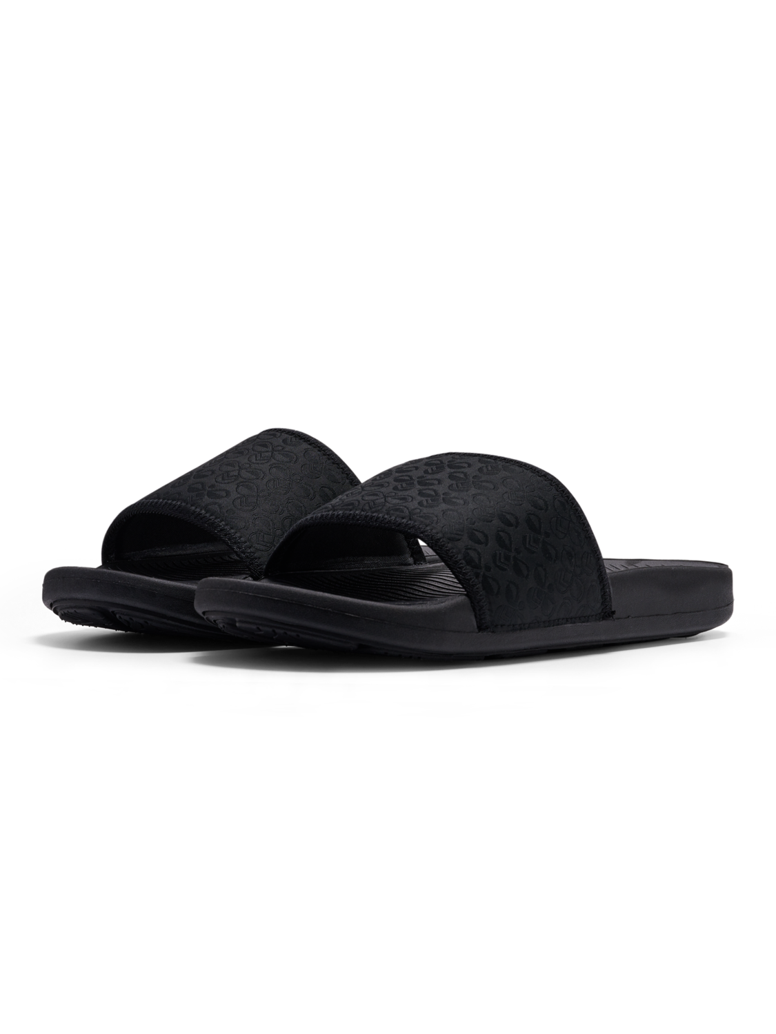 COMFORT SLIDE JQ, BLACK/BLACK, packshot