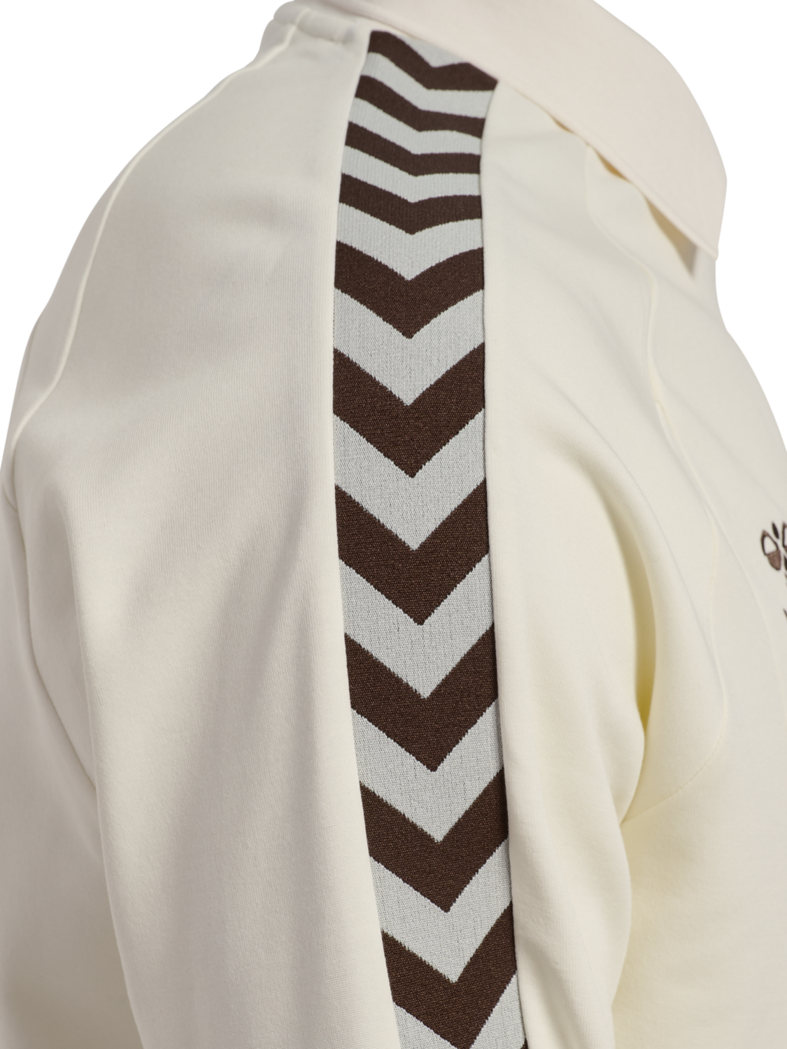 hmlROOT POLO L/S, CANNOLI CREAM, packshot