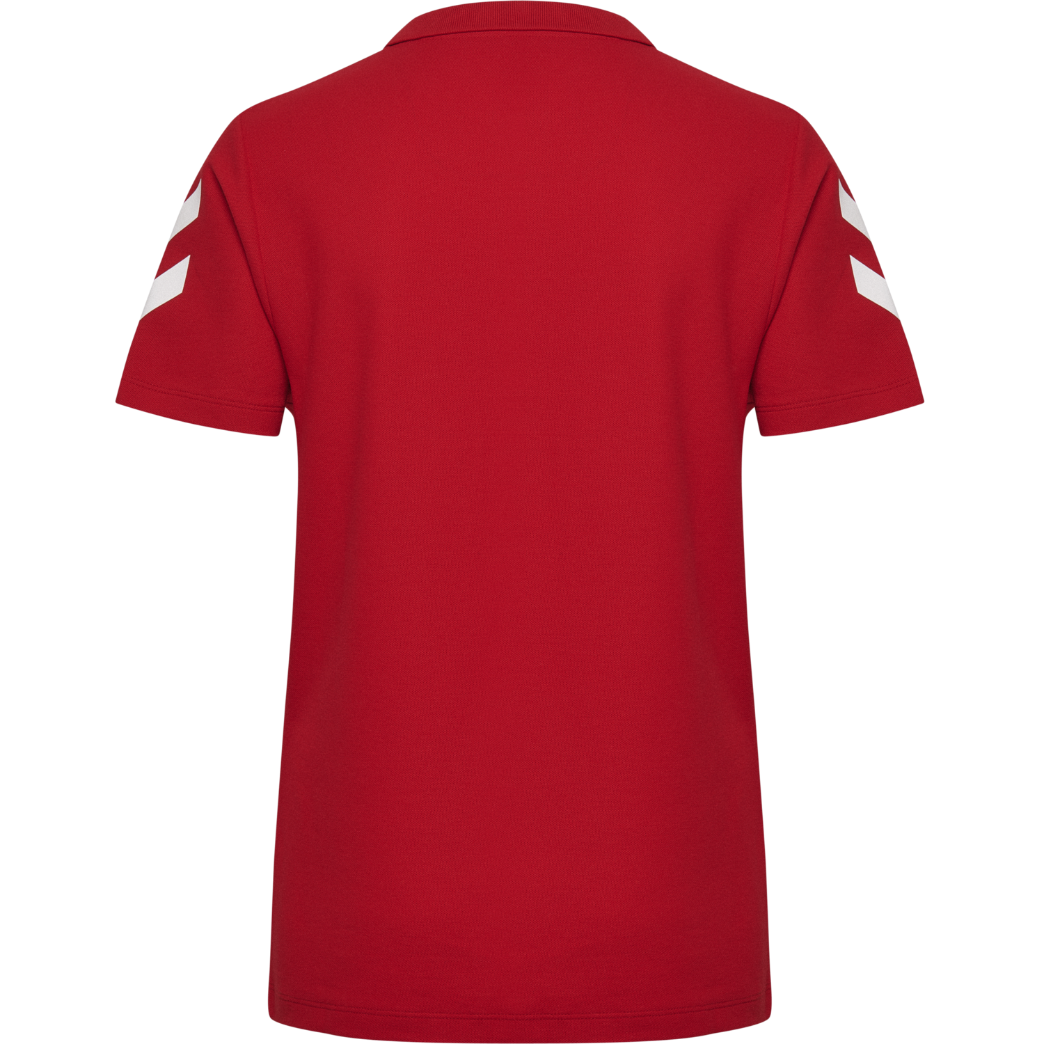 HMLGO COTTON POLO WOMAN, TRUE RED, packshot