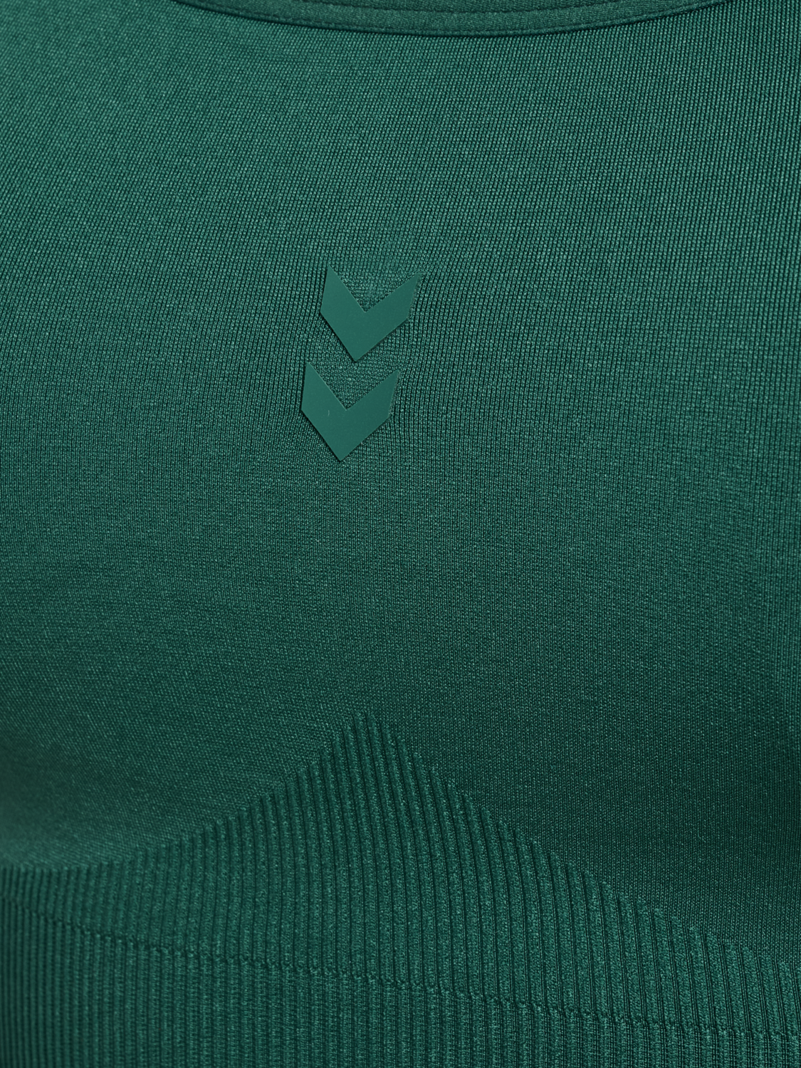 hmlFLOW PADDED BRA, BISTRO GREEN, packshot