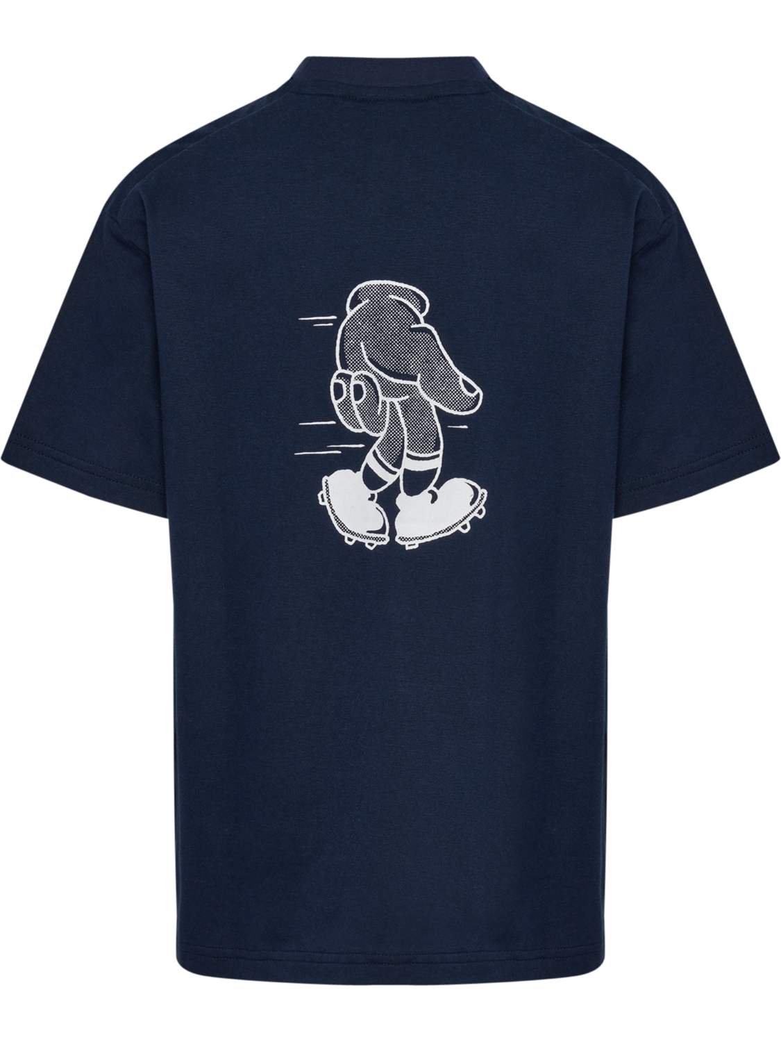 hmlLOOSE TEE S/S GRAPHIC JUNIOR, DARK SAPPHIRE, packshot