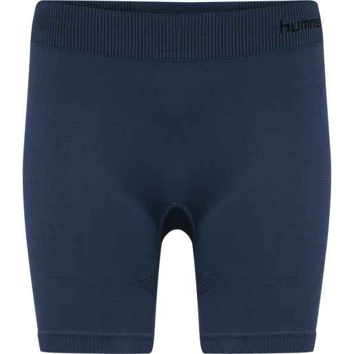 HUMMEL FIRST SEAMLESS TR SHT TIGH W, DARK DENIM, packshot