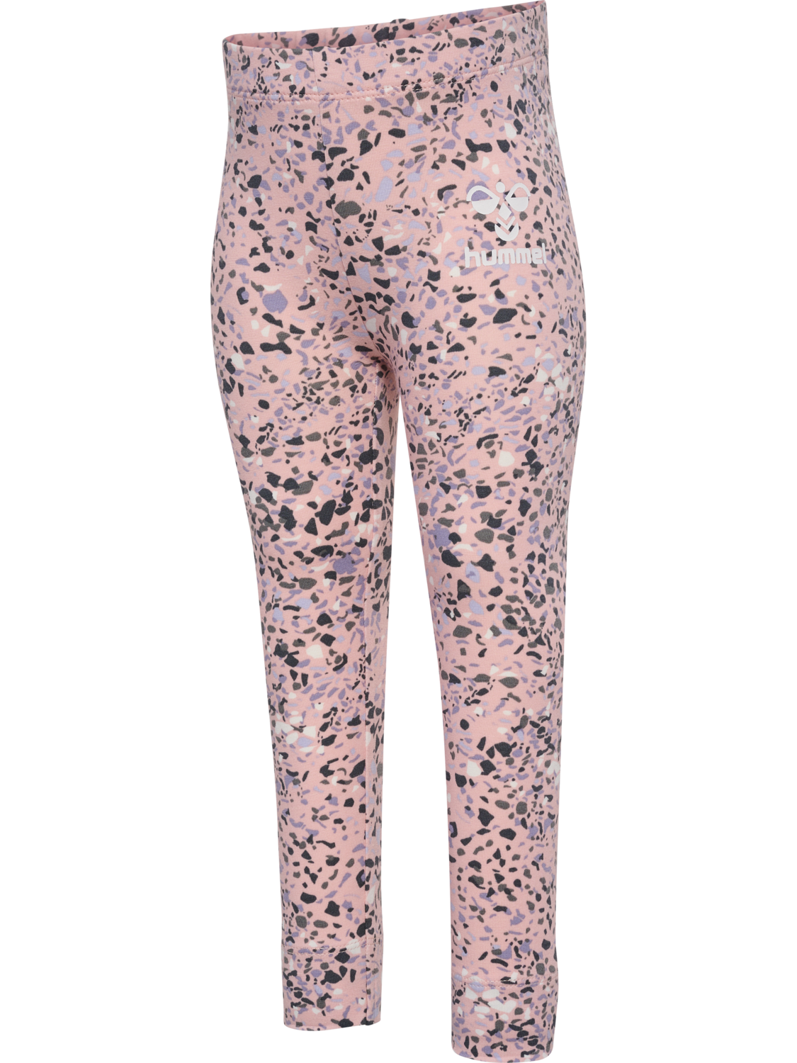 hmlKRISTA AOP TIGHTS, STRAWBERRY CREAM, packshot