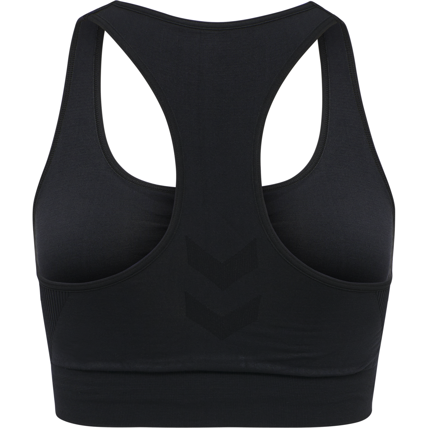 hmlTIF SEAMLESS SPORTS TOP, BLACK, packshot