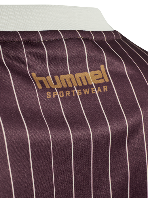 hmlLOOSE JERSEY SS STRIPE TOPSCORER, VINEYARD WINE hmlLOOSE JERSEY SS STRIPE TOPSCORER, VINEYARD WINE, packshot