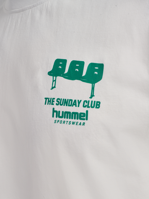hmlOVERSIZED T-SHIRT S/S SUNDAY, BLANC DE BLANC hmlOVERSIZED T-SHIRT S/S SUNDAY, BLANC DE BLANC, packshot