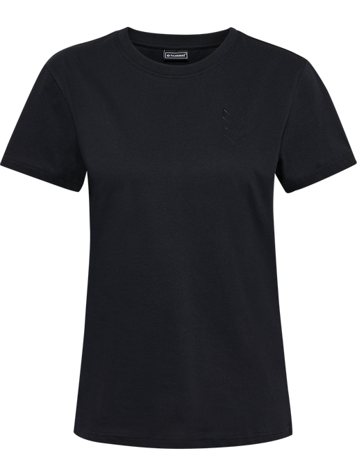 hmlACTIVE CO TEE S/S WOMAN, BLACK, packshot