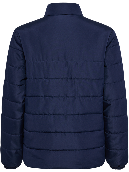 hmlESSENTIAL SHORT BENCH JKT KIDS, MARINE, packshot