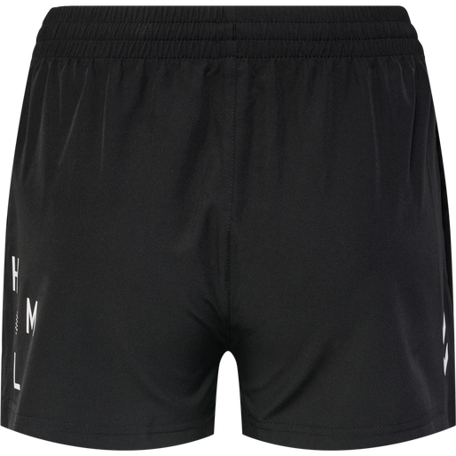 hmlCOURT WOVEN SHORTS WOMAN, BLACK, packshot