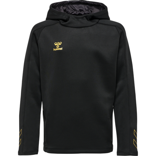 hmlCIMA XK HOODIE KIDS, BLACK, packshot
