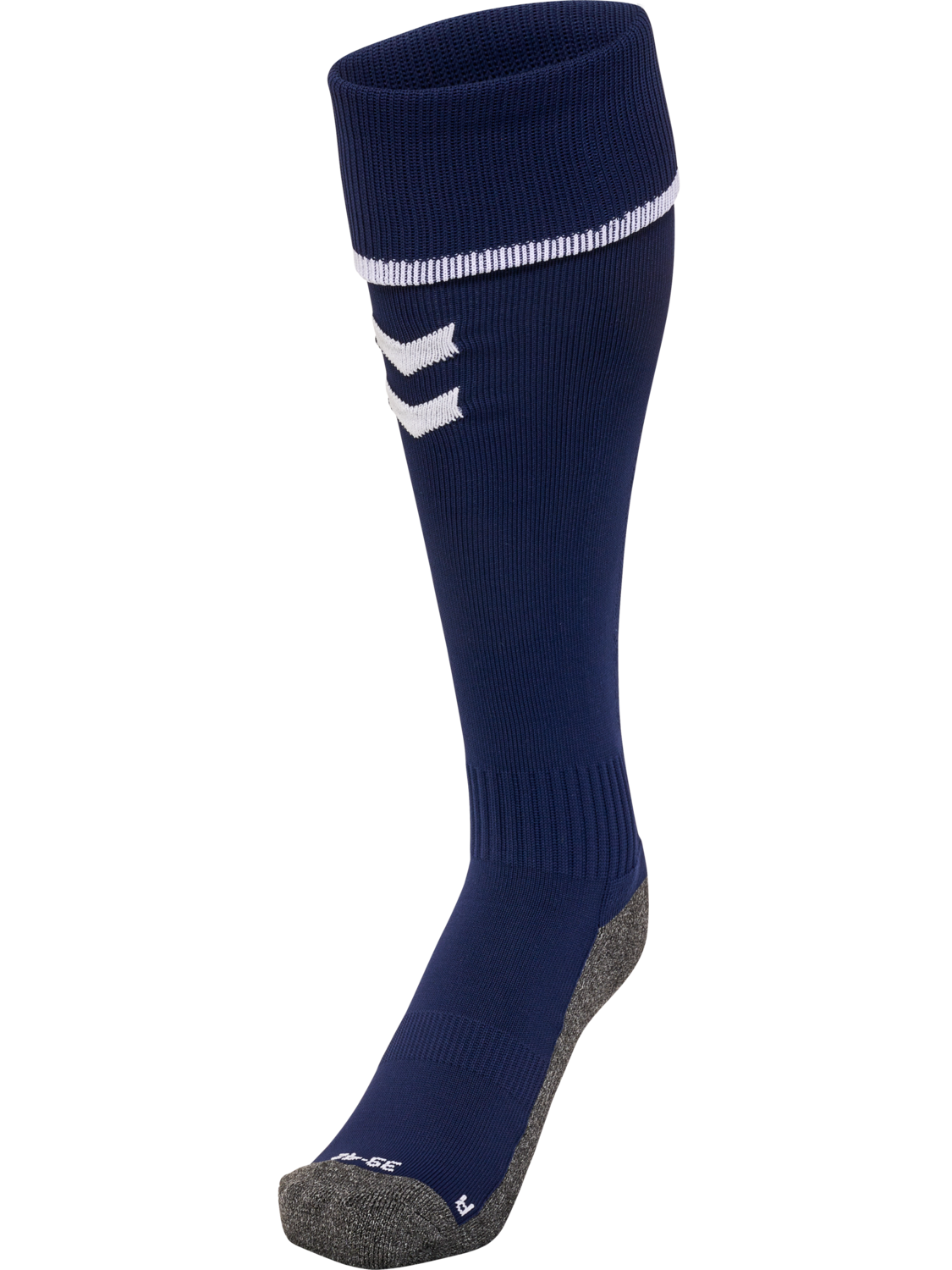 hmlCORE FOOTBALL SOCKS, MARINE/WHITE, packshot