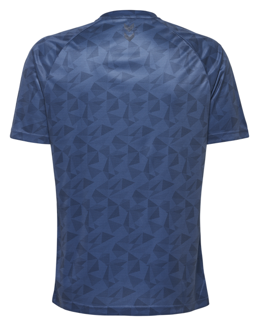 hmlACTIVE KIDS POLY JERSEY SS, ENSIGN BLUE, packshot