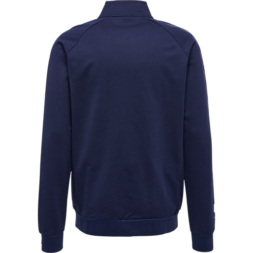 hmlMOVE GRID COTTON ZIP JACKET, MARINE, packshot