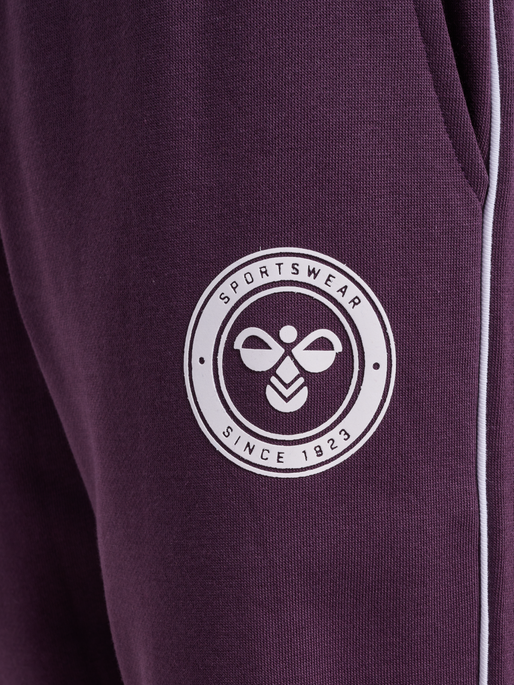 hmlSELMA ADJUSTABLE WAIST PANTS, PLUM PERFECT, packshot