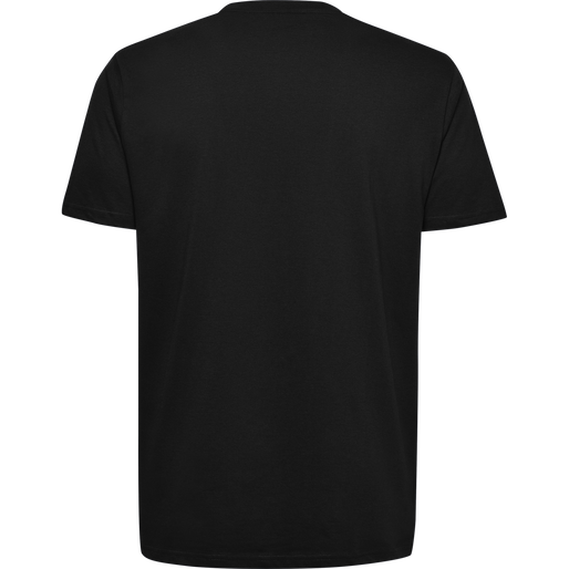 HMLGO COTTON LOGO T-SHIRT S/S, BLACK, packshot