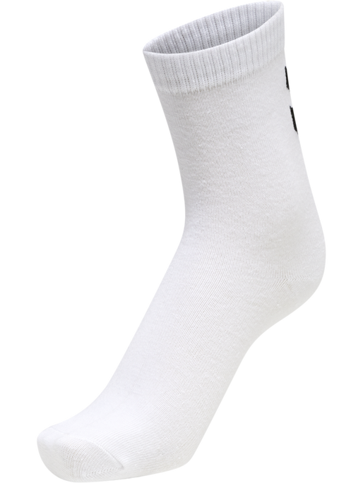 hmlMAKE MY DAY SOCK 5-PACK, BRIGHT WHITE/BRIGHT WHITE hmlMAKE MY DAY SOCK 5-PACK, BRIGHT WHITE/BRIGHT WHITE, packshot