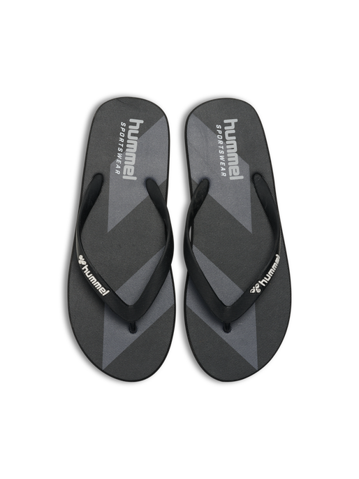 CHEVRON FLIP FLOP, BLACK CHEVRON FLIP FLOP, BLACK, packshot