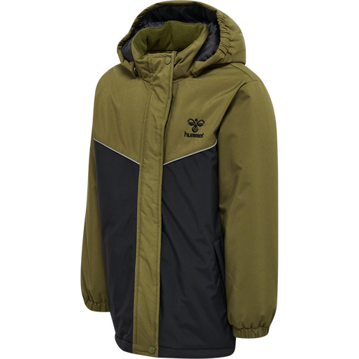 hmlJOSSE JACKET, DARK OLIVE, packshot