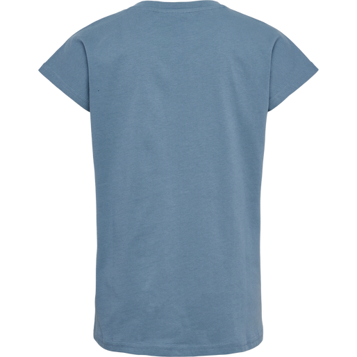 hmlMALIN T-SHIRT S/S, BLUE MIRAGE, packshot