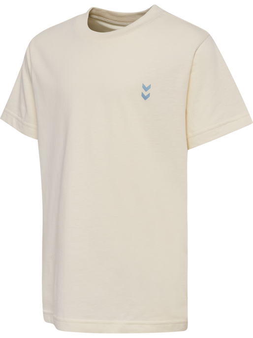 hmlJR PULSE T-SHIRT S/S, TOFU hmlJR PULSE T-SHIRT S/S, TOFU, packshot