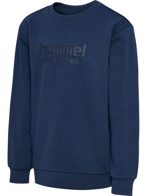 hmlJR BASE SWEATSHIRT, DRESS BLUES, packshot