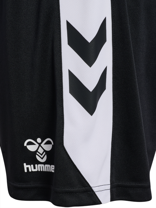 hmlMATCH SHORTS, BLACK/WHITE, packshot