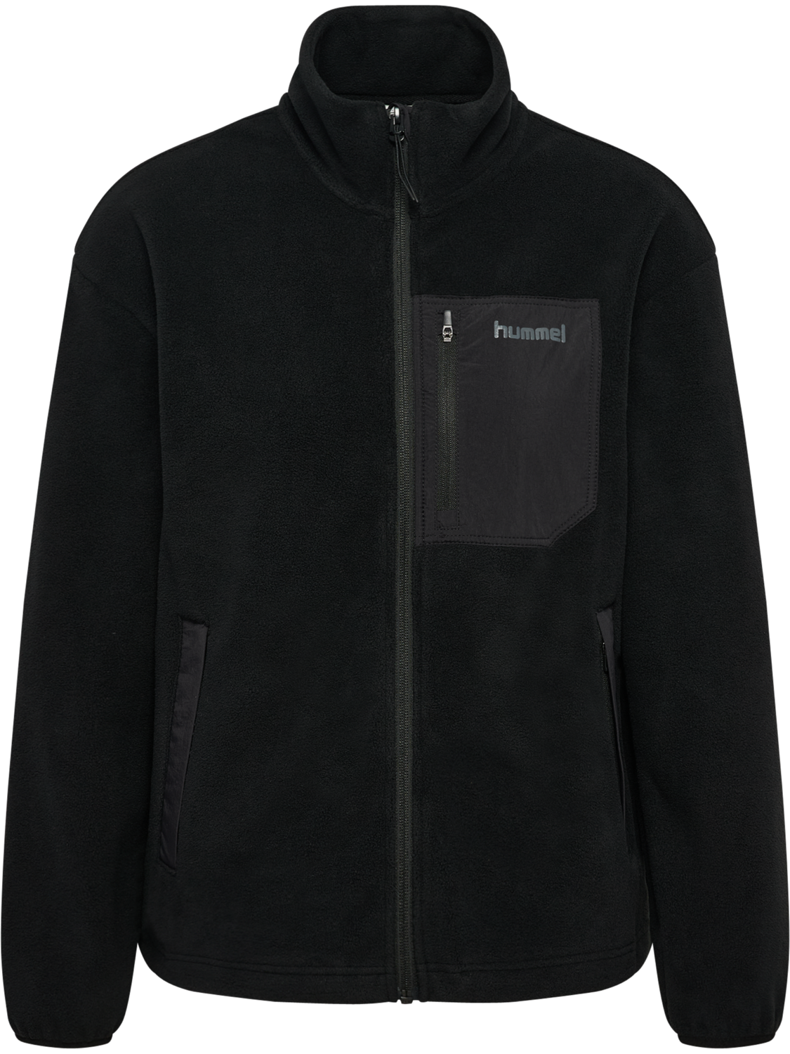 hmlPOLAR FLEECE WOMEN JACKET, BLACK, packshot