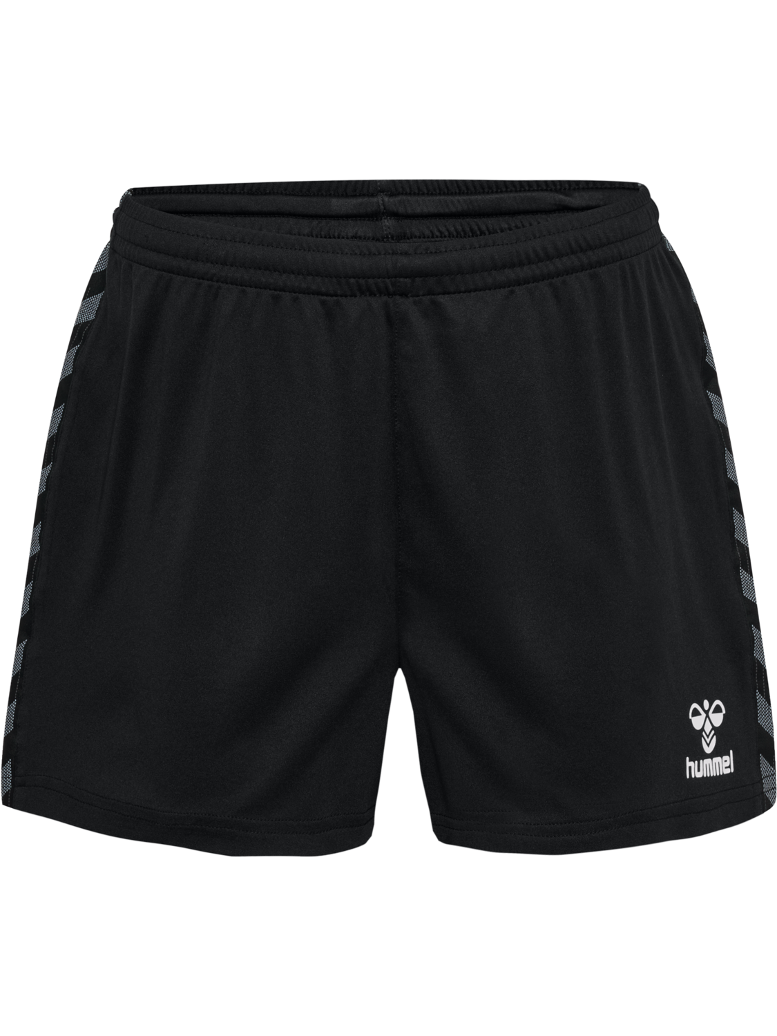 hmlAUTHENTIC PL SHORTS WOMAN, BLACK, packshot